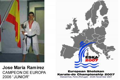 PRÓXIMO EVENTO: CAMPEONATO DE EUROPA DE KARATE SHOTOKAN